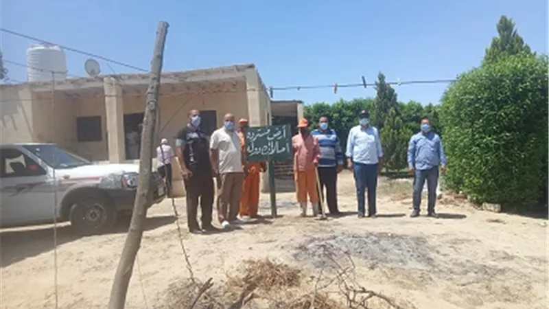 إسترداد ٢٦.٥ فدان من غير الجادين بوادي النطرون ..صور