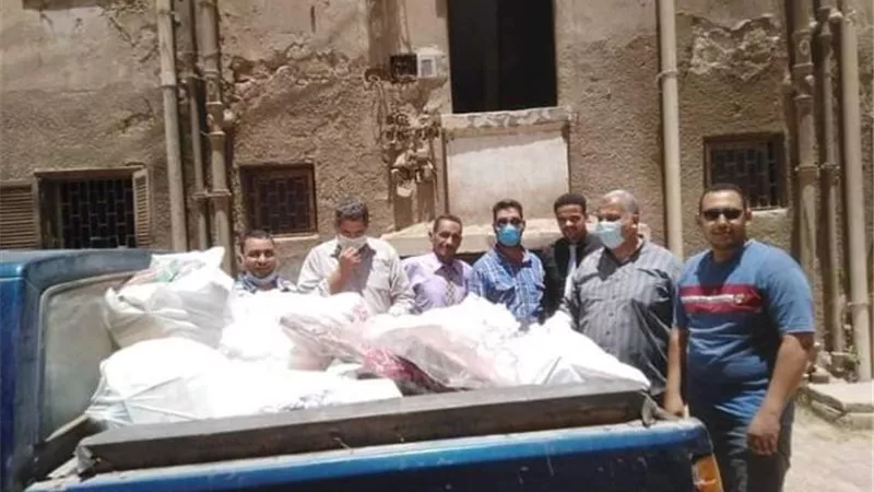 حملة تموينية مكبرة بمدينة طما فى سوهاج.. بالصور