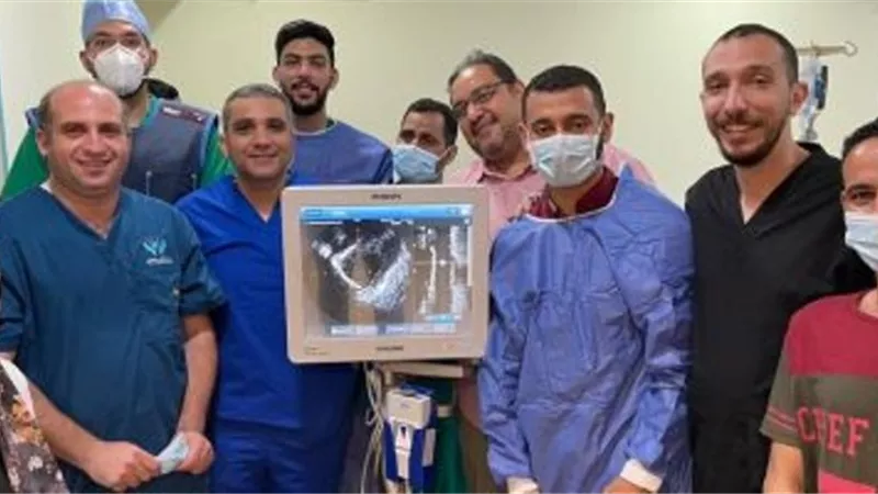 نجاح عملية قسطرة تداخلية لمٌسنة عمرها 72 عاما بمجمع الإسماعيلية الطبي مجانا