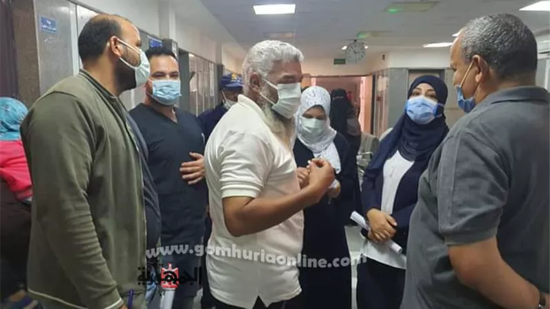 فريق إدارة مكافحة العدوي بمديرية صحه مطروح يزور المستشفيات لرفع مستوي الاداء للعاملين