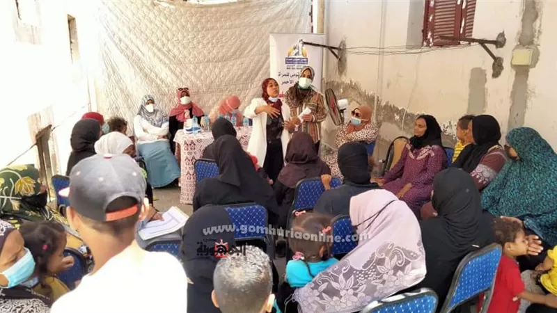 قومى المرأة بالبحرالأحمر ينظم زيارات منزلية لسيدات الغردقة للوقاية من كورونا