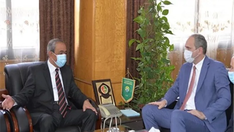 فرص استثمارية بين الاسماعيلية وبيلاروسيا في الميكنة الزراعية ومحطات ومعالجة مياة الصرف