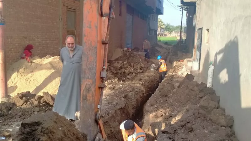 محافظ المنوفية يتابع أعمال المبادرة الرئاسية 