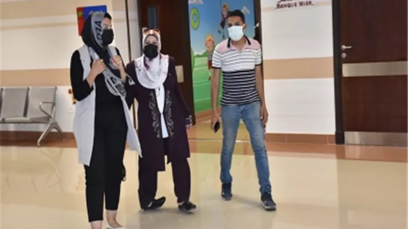 السلايمى تدعم مرضي مستشفى شفاء الاورمان لسرطان الاطفال بالصعيد
