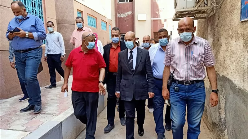وكيل وزارة الصحة يتابع إجراءات نقل تبعية مبني الطوارئ بمستشفي فاقوس