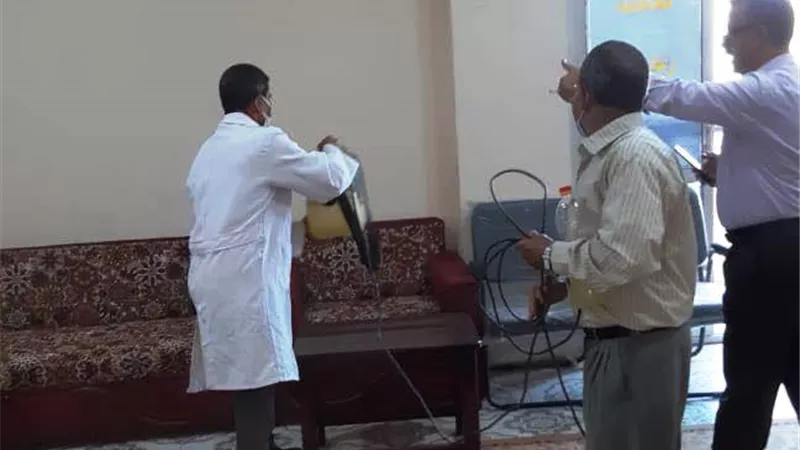 بيطرى المنيا : طهرنا 104 وحدات بيطرية و39 مجزرا ضد كورونا