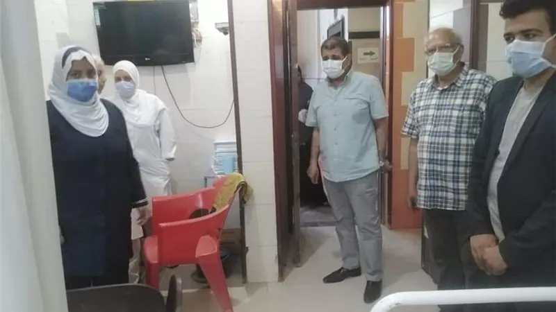 وصول هدية شيخ الأزهر إلي مستشفى سرس الليان وتشغيل المصعد الكهربائي بوحدة الكلي