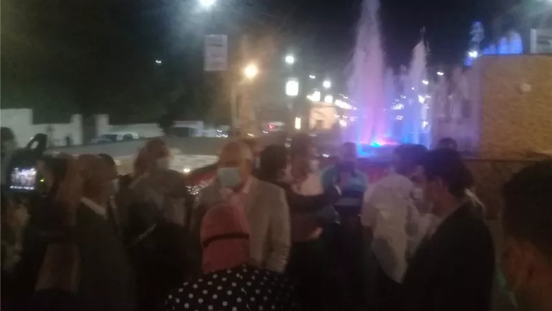 جولة لمحافظ الجيزة يتفقد خلالها أعمال التطوير الجارية بمحور المنصورية
