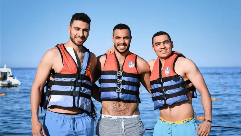 رحلة ترفيهية لمنتخب كرة اليد المصري خلال معسكره بالغردقة