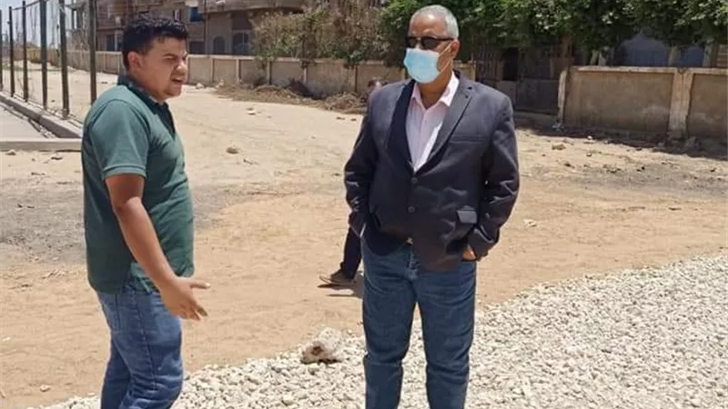 وكيل الشباب والرياضة بالقليوبية يتابع الاعمال الإنشائية بسنديون ومسطرد