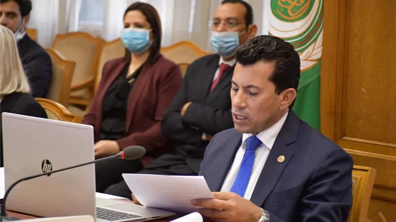 أشرف صبحى يفتتح اجتماع مجلس وزراء الشباب والرياضة العرب