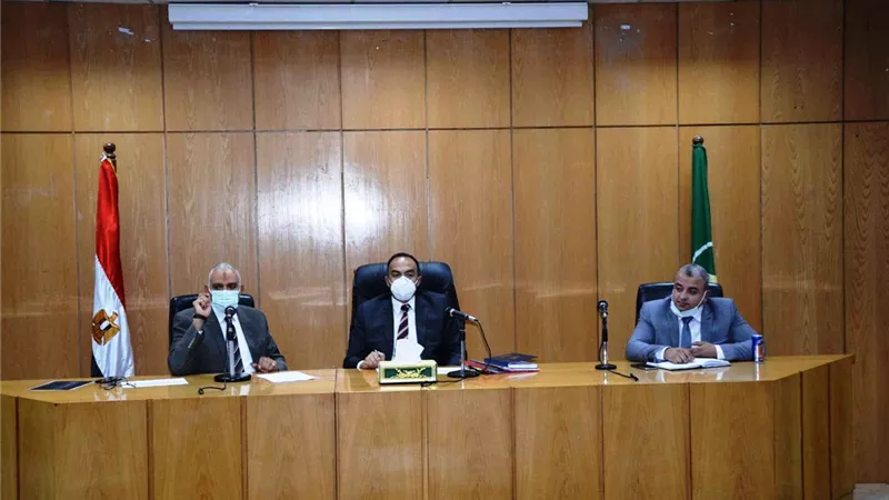 محافظ المنيا : تقنين اوضاع 66 تعدى على املاك الدولة بعد استيفاء الشروط