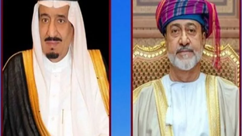 سلطان عُمان وخادم الحرمين الشريفين يبحثان تعزيز التعاون الثنائي