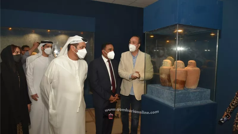سفير الإمارات يقوم بجولة لاهم المعالم السياحية والثقافية والاثرية بمطروح