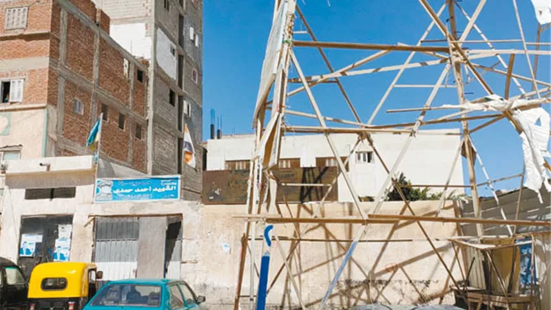 المراغي .. تحت رحمة أسلاك الضغط العالي