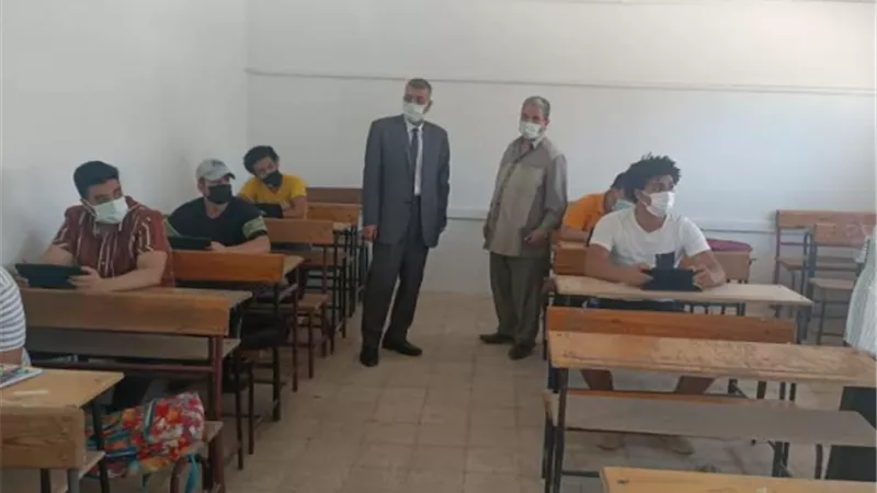 الجيار بالاورمان الثانوية لختام الامتحانات التجريبية بتعليم الجيزة