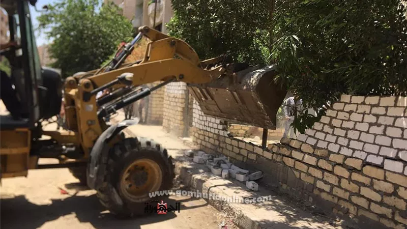 إزالة التعديات و أسترداد ٥٠ فدان و ٨٧٦ متر مربع .بمركز القنطره غرب بالاسماعيليه