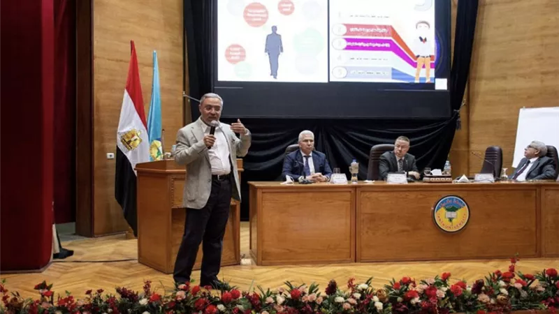 د محمود ذكى : ختام تدريب 43 قيادة بجامعة طنطا وجامعات مصر