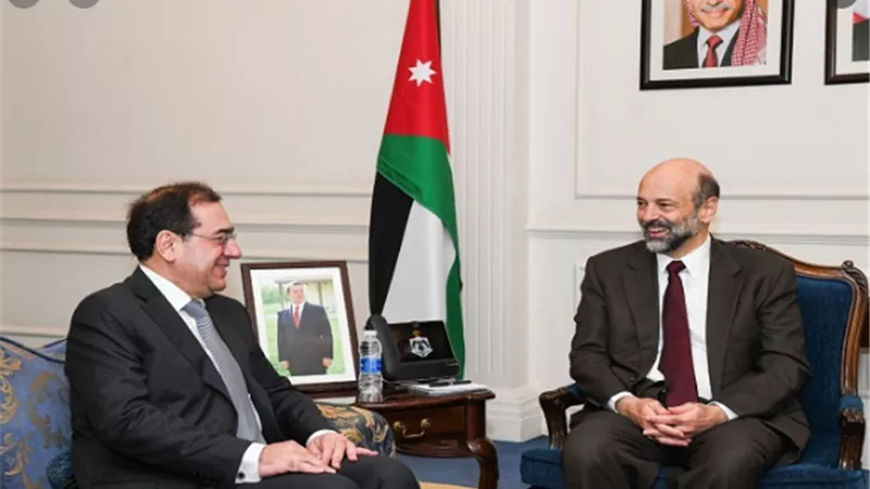 رئيس الوزراء الاردني بستفبل طارق الملا