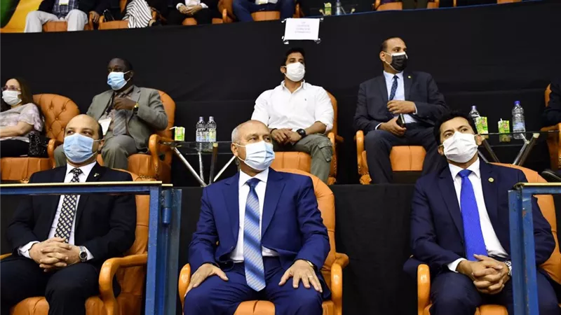 وزيرا الرياضة والنقل يشهدان ختام التصفيات الأفريقية للجمباز المؤهلة لاولمبياد طوكيو