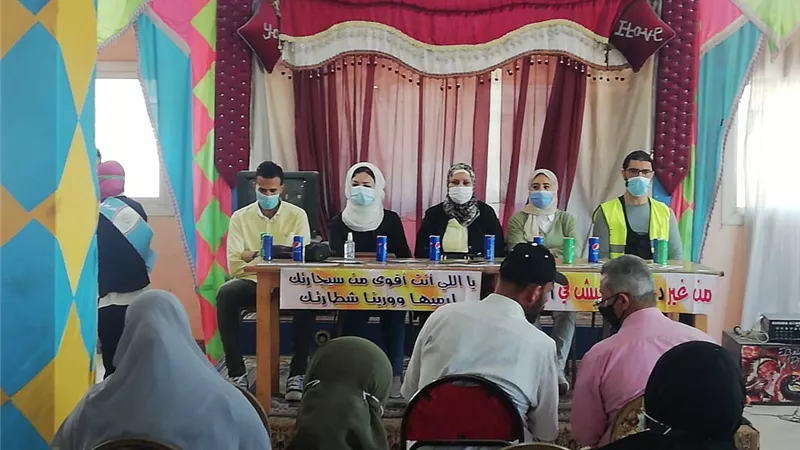 وفد جامعة المنصورة يشارك في مبادرة 