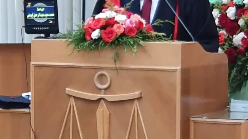 منح باحث فلسطيني درجة الدكتوراة بامتياز مع مرتبة الشرف بالقانون من كلية الحقوق بجامعة المنصورة