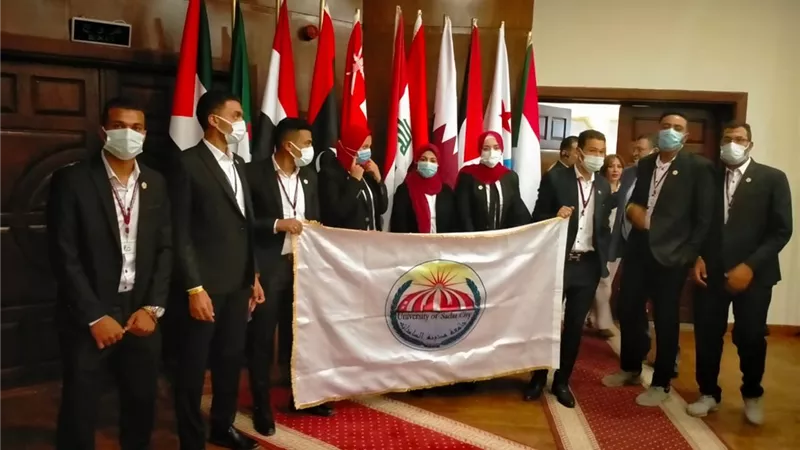 جامعة السادات تشارك في فاعليات المؤتمر الشبابي بالمدينة الشبابية بشرم الشيخ
