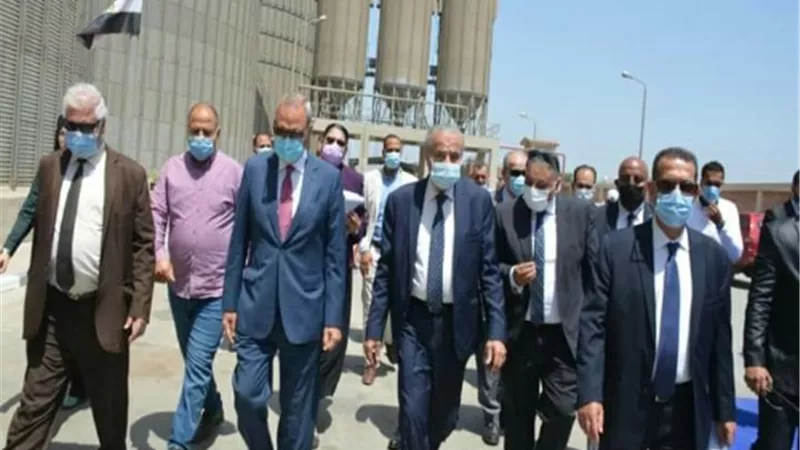محافظ القليوبية : اختيار صومعة بنها لتكون نواة للتحويل الي النطام المميكن