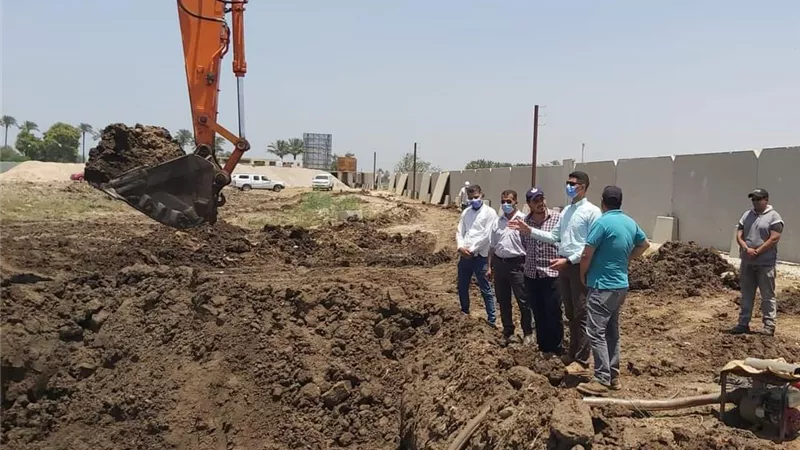 نائب محافظ القليوبية يتفقد مشروعات حياة كريمة بشبين القناطر