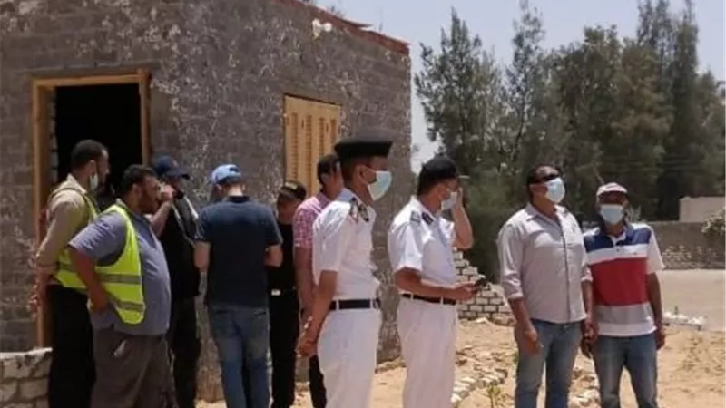 الموجة 17 ..إزالة 7 حالات تعد على أملاك الأوقاف بالتل الكبير في الإسماعيلية..صور