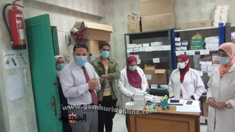 وكيل وزارة الصحة بالمنوفية يتفقد سير العمل بمنافذ تقديم الخدمة الطبية