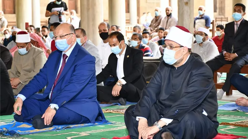 وزير الأوقاف : مسجد المؤيد شيخ صفحة مشرفة من صفحات الحضارة المصرية