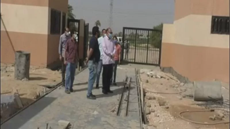 محافظ أسيوط يتفقد أعمال تنفيذ المحطة الإنتقالية الوسيطة للمخلفات الصلبة بمركز أبوتيج