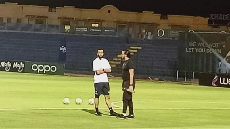 قبل مواجهة الجونة.. جلسة خاصة بين طبيب الزمالك ومروان حمدى