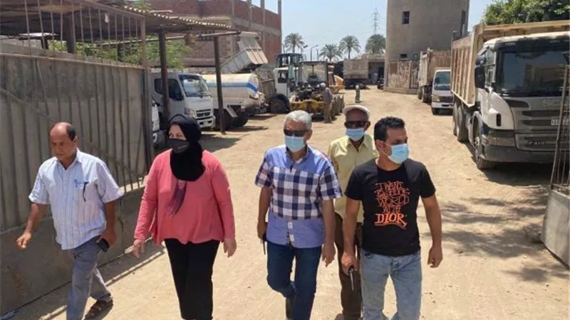 رفع كفاءة وجودة المياه فى مدينة قها.. بالصور
