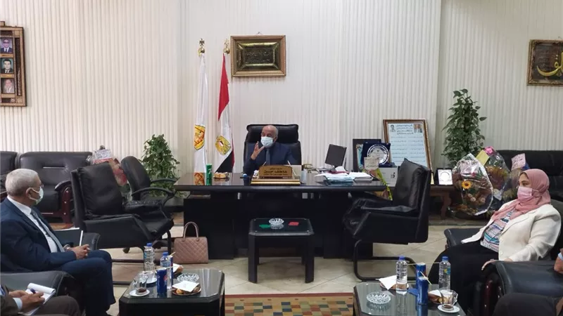 نائب رئيس جامعة الزقازيق يستقبل وفد الهيئة القومية لضمان جودة التعليم والاعتماد