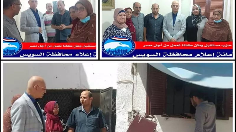 شوشة يبحث كيفية حل مشاكل كبار السن فى صرف المرتبات بالسويس