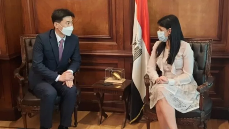المشاط تبحث مع بنك التصدير والاستيراد الكوري تمويل عدد من المشروعات التنموية