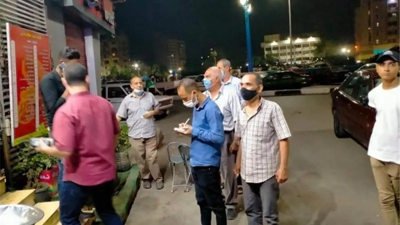 تحرير 6057 محضر مخالفة للإجراءات الإحترازية وعدم إرتداء الكمامات بأسيوط