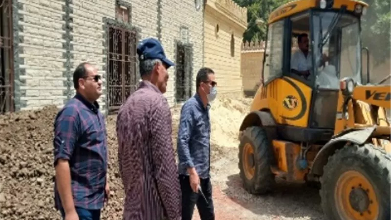 حي غرب شبرا الخيمة: ازالة فورية لمقابر مخالفه بميت نما