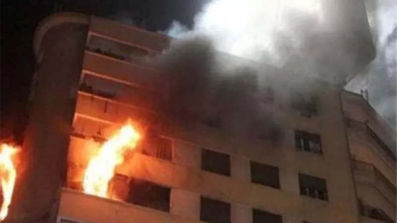 مصرع طفلين وعمتهما حرقا فى المنصورة