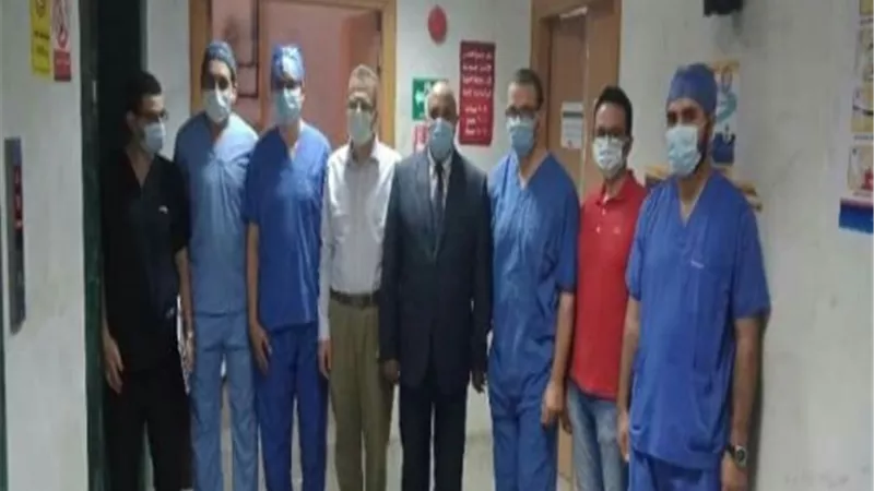 للمرة الاولى.. إجراء عملية لزراعة القرنية بمستشفيات جامعة بنها