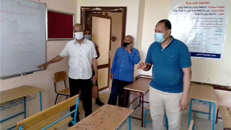 مركز الطود جنوب الأقصر ينهى إستعداداته لعقد إمتحانات الشهادة الإعدادية