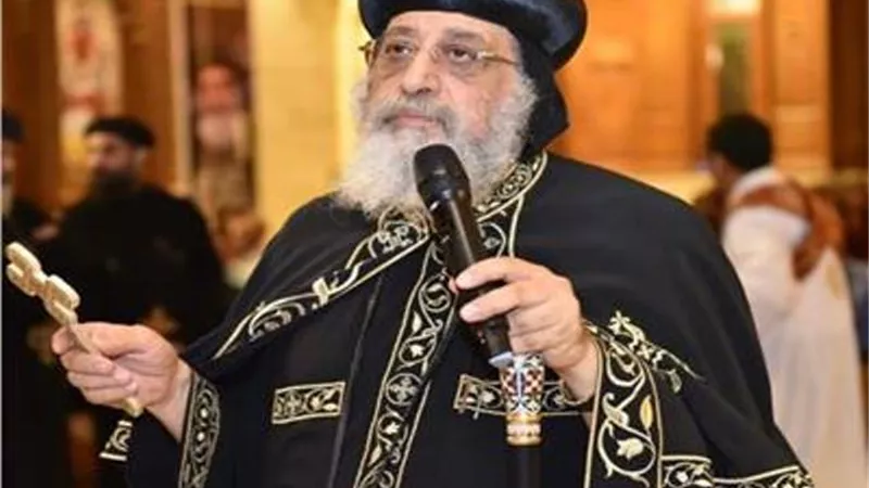 البابا تواضروس يصلي قداس عيد دخول السيد المسيح أرض مصر بكنيسةٍ أبي سرجة بمصر القديمة