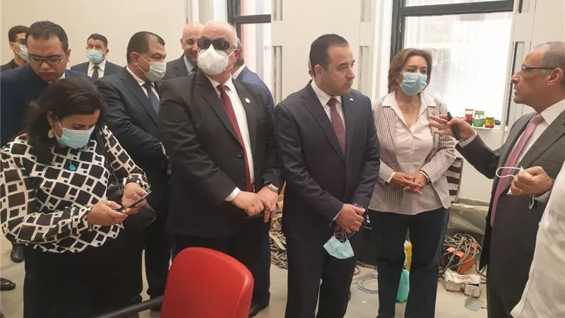 وفد اتصالات البرلمان يتفقد المعامل الرئيسية بمقر وكالة الفضاء المصرية بالعاصمة الجديدة .. صور