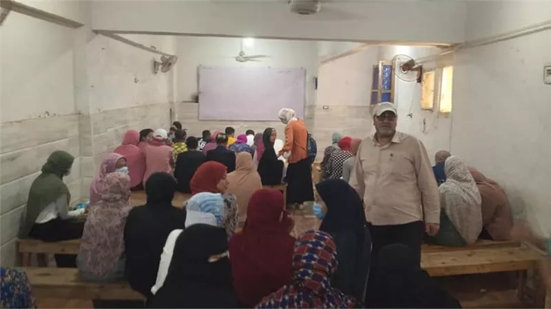 غلق مركز غير مرخص للدروس الخصوصية فى سمالوط