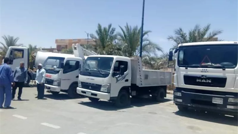 رئيس مركز ومدينة سيوة يتابع الاستعدادات للاشتراك في مشروع التدريب العملى المشترك