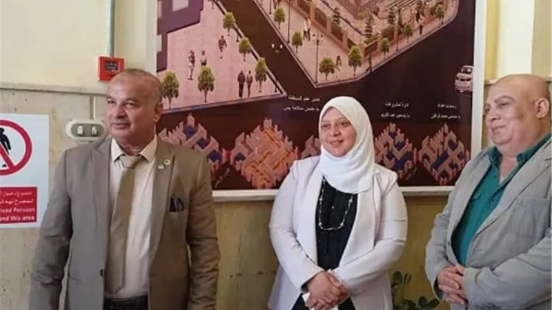 نقابة المهندسين بمطروح تكرم رئيس فرع الابنية التعليمية بحضور نائب المحافظ