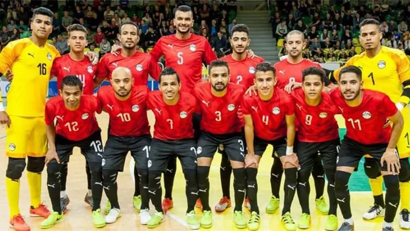 منتخب مصر فى المجموعة الثانية بكأس العالم للصالات