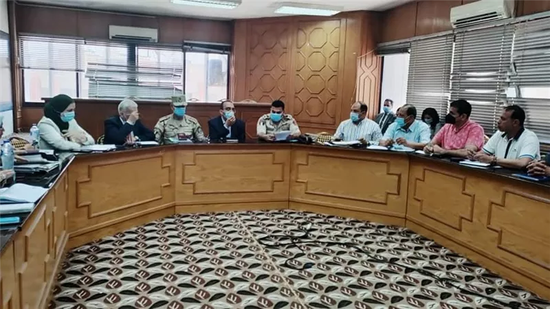 نائب محافظ الاسماعيلية يستعرض الاستعدادات لتنفيذ المشروع القومى لمجابهة الأزمات والكوارث